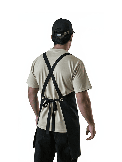 Delantal Chef Cross Back 