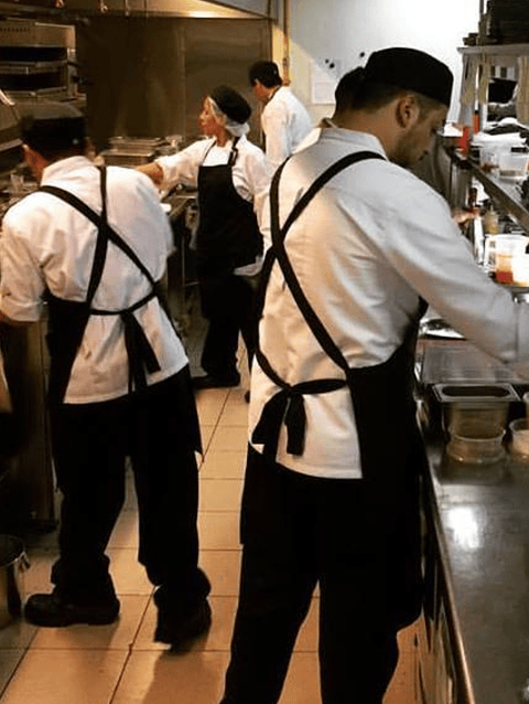 Delantal Chef Cross Back 