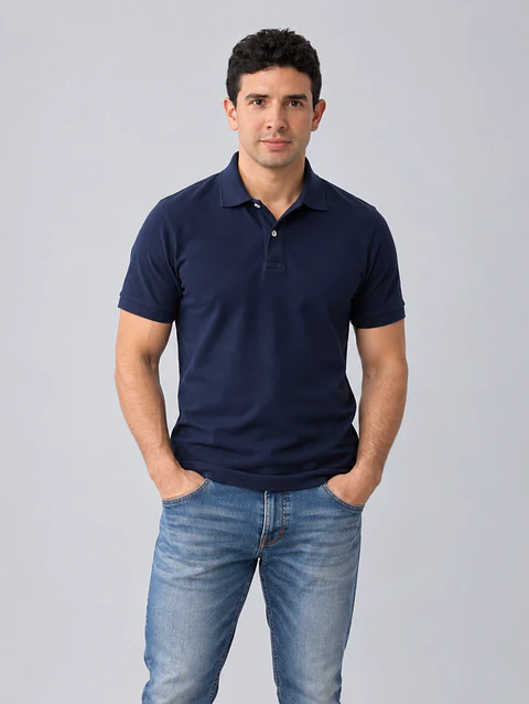 Polo Pique Clásico Hombre 