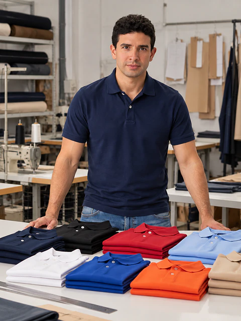 Polo Pique Clásico Hombre 