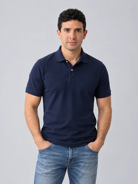 Polo Pique Clásico Hombre 