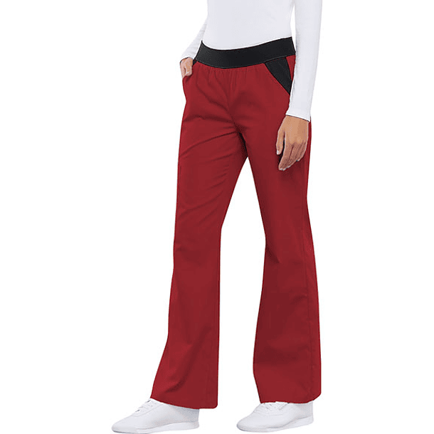  Pantalón Cherokee Flexibles 1031 Rojo 3
