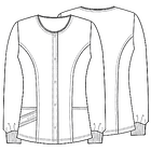 Chaqueta Cherokee Luxe 1330 Azul Royal 4