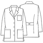 Delantal Cherokee Whites  1462 Blanco 6