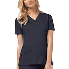 Polera Cherokee Luxe 1845 Gris Oscuro  1