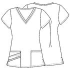 Polera Cherokee Luxe 1845 Verde Claro 4