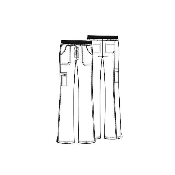 Pantalón Cherokee Core Stretch 24001 Cielo 5