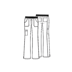 Pantalón Cherokee Core Stretch 24001 Gris Oscuro