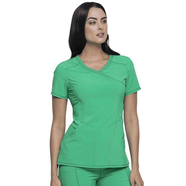 Polera Cherokee Infinity 2625A Verde Aloe Vera  4