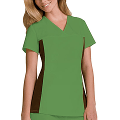 Polera Cherokee Flexibles 2874 Verde Aloe Vera