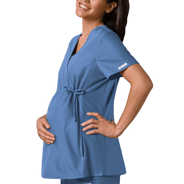 Polera Cherokee Flexibles 2892 Maternal Celeste 1