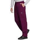 Pantalón Cherokee Originals 4000 Rojo Burdeo 3