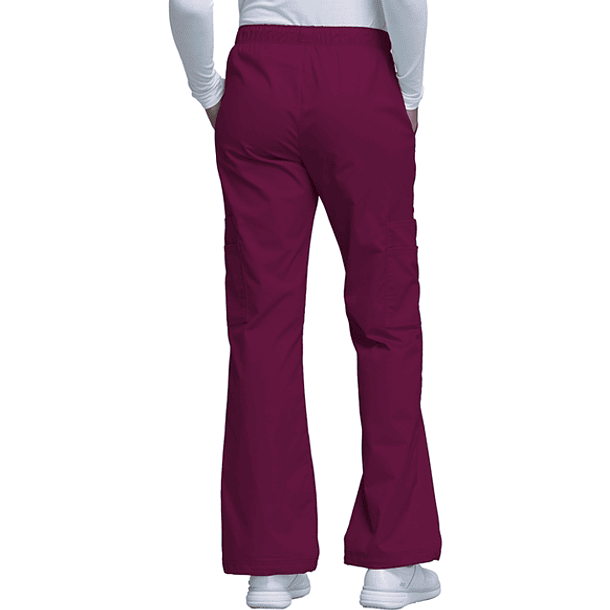 Pantalón Cherokee Core Stretch 4005 WINW Rojo Burdeo 2