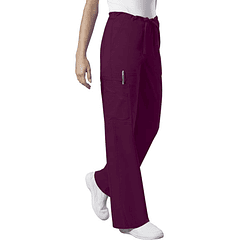 Pantalón Cherokee Core Stretch 4043 Rojo Burdeo