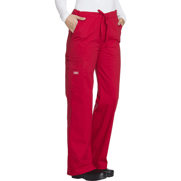 Pantalón Cherokee Core Stretch 4043 Rojo 3