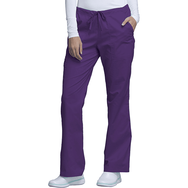 Pantalón Cherokee Core Stretch 4044 Morado Berenjena  3