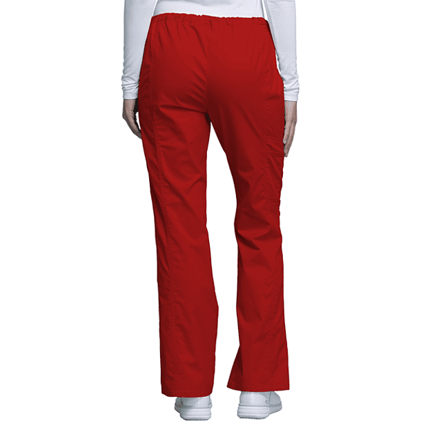 Pantalón Cherokee Core Stretch 4044 Rojo 2