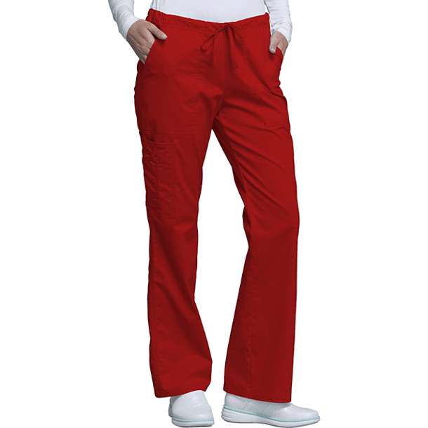 Pantalón Cherokee Core Stretch 4044 Rojo 4