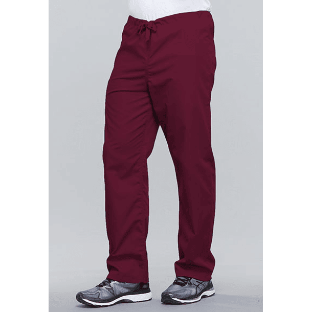 Pantalón Cherokee Originals 4100 Rojo Burdeo 3