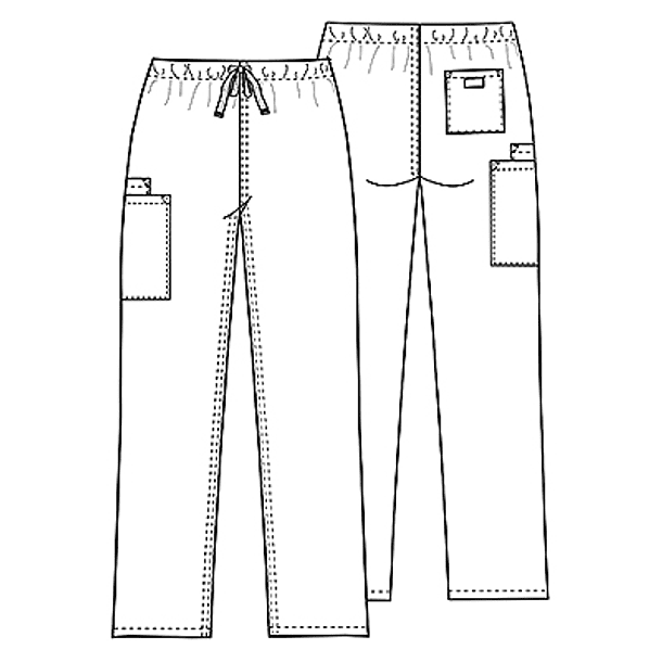 Pantalón Cherokee Originals 4100 Blanco 5