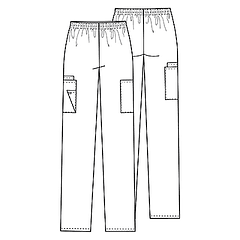 Pantalón Cherokee Originals  4200 Blanco