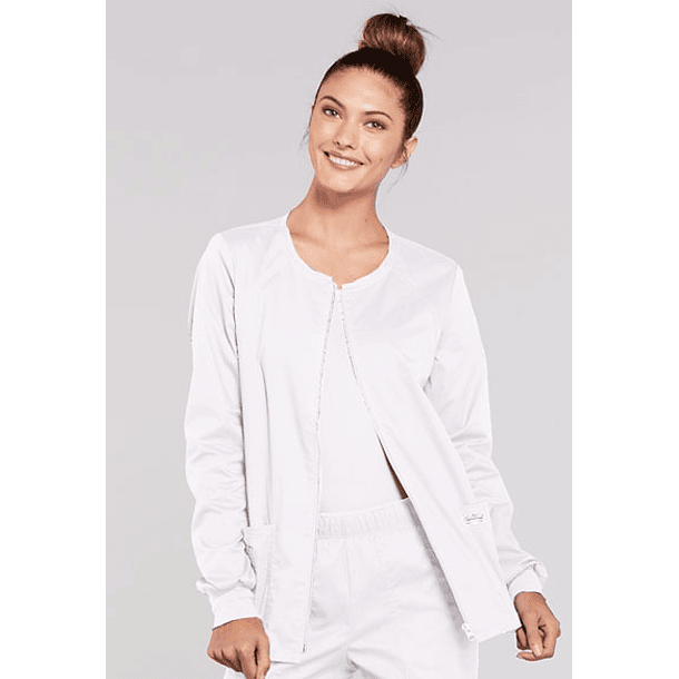 Chaqueta Cherokee Core Stretch 4315 Blanca 1