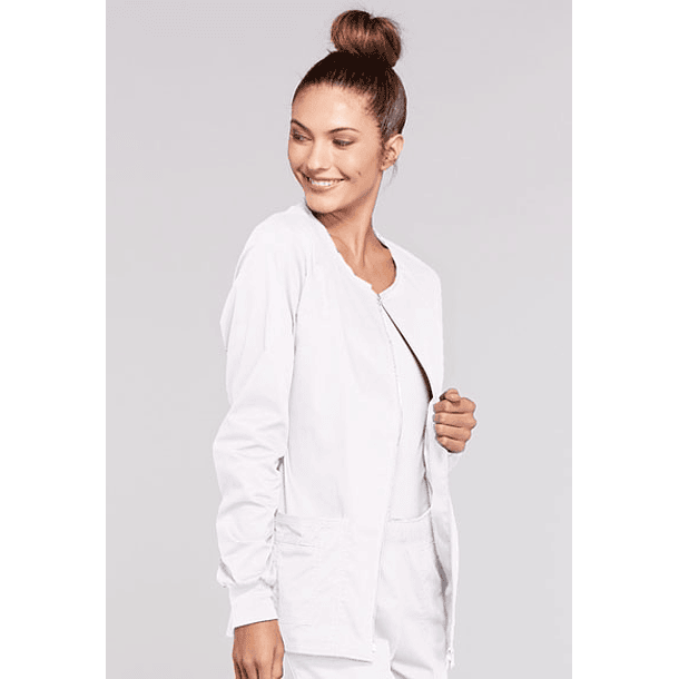 Chaqueta Cherokee Core Stretch 4315 Blanca 4