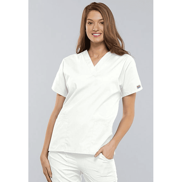 Polera Cherokee Originals 4700 Blanca 1