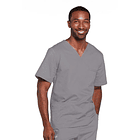 Polera Cherokee Core Stretch 4725 GRYW Gris Claro 4