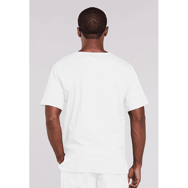 Polera Cherokee Core Stretch 4725 Blanca 2