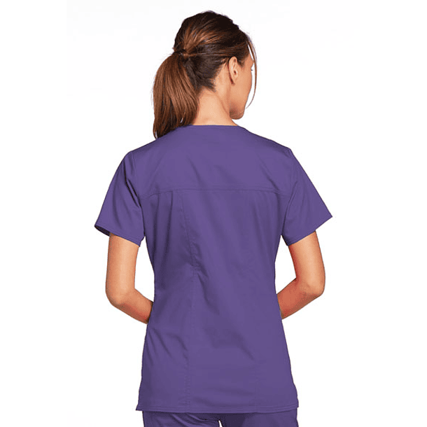 Polera Cherokee Core Stretch 4727 Morada 2