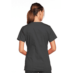 Polera Cherokee Core Stretch 4727 Gris Oscuro