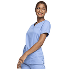 Polera Cherokee Core Stretch 4727 Celeste 3