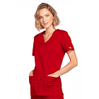 Polera Cherokee Core Stretch  4728 Roja 3
