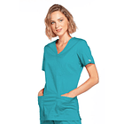 Polera Cherokee Core Stretch 4728 Verde Claro 3