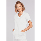 Polera Cherokee Core Stretch 4728 Blanca 3