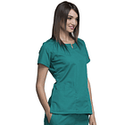 Polera Cherokee Originals 4824 Verde Teal Blue 4