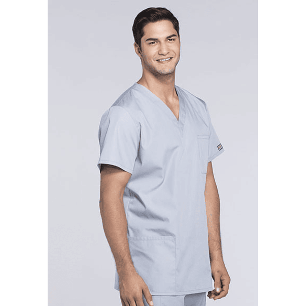 Polera Cherokee Originals 4876 Gris Claro 4