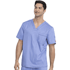 Polera Dickies Gen Flex 81722 Celeste 3