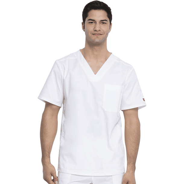 Polera Dickies Gen Flex 81722 Blanca 1