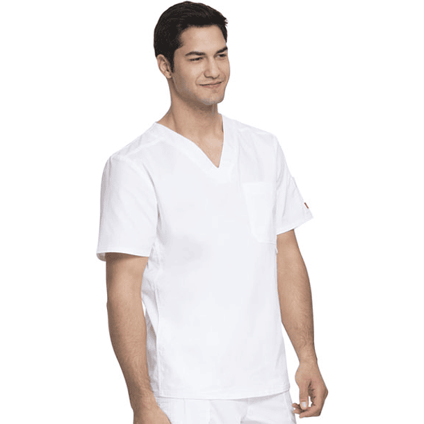 Polera Dickies Gen Flex 81722 Blanca 4