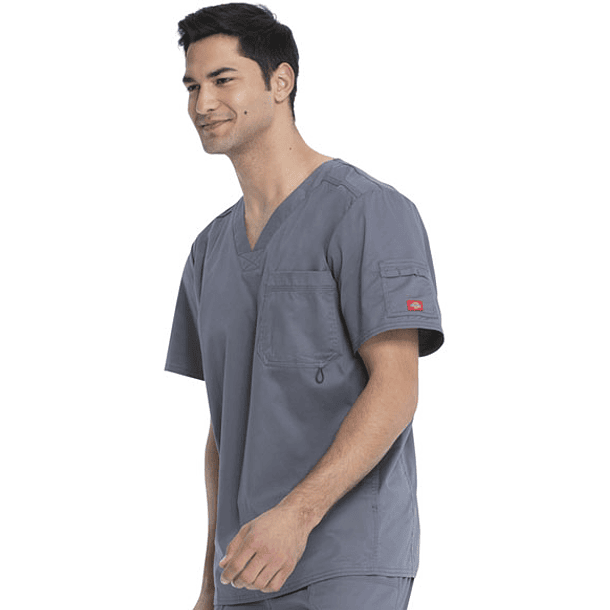 Polera Dickies Gen Flex 81722 Gris Oscuro 3