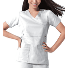 Polera Dickies Gen Flex 817355 Blanca 1