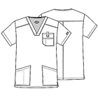 Polera Dickies Eds Signature 81906 Caribean Blue 5