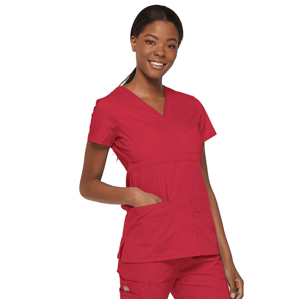 Polera Dickies Eds Signature 85820 Roja 4