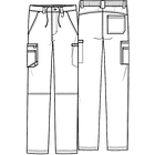 Pantalón Cherokee Infinity CK200A Gris Oscuro 5