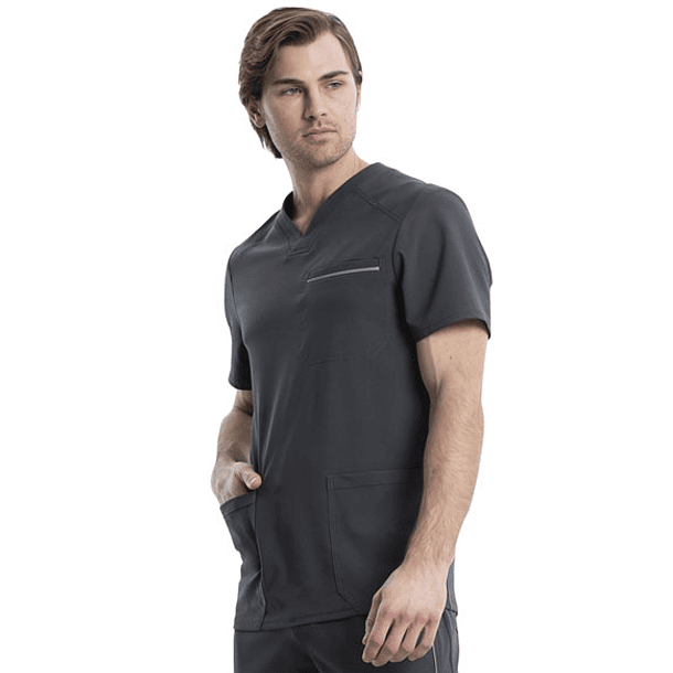 Polera Cherokee Infinity CK900A Gris Oscuro 3