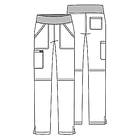 Pantalón Cherokee Revolution WW110 Celeste 5