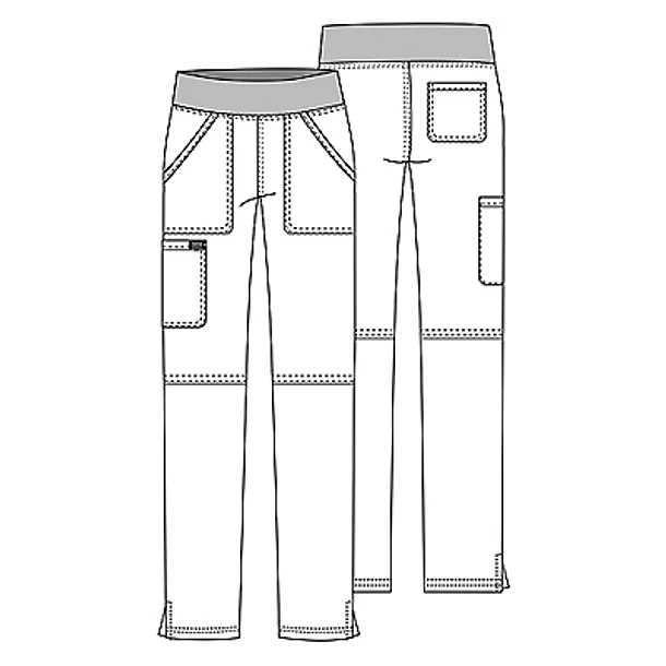 Pantalón Cherokee Revolution WW110 Azul Marino 5