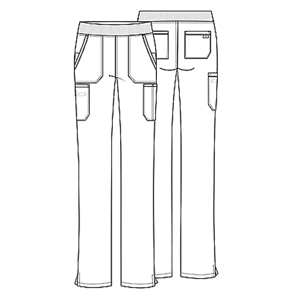 Pantalón Cherokee Originals WW210 Verde Oscuro 6
